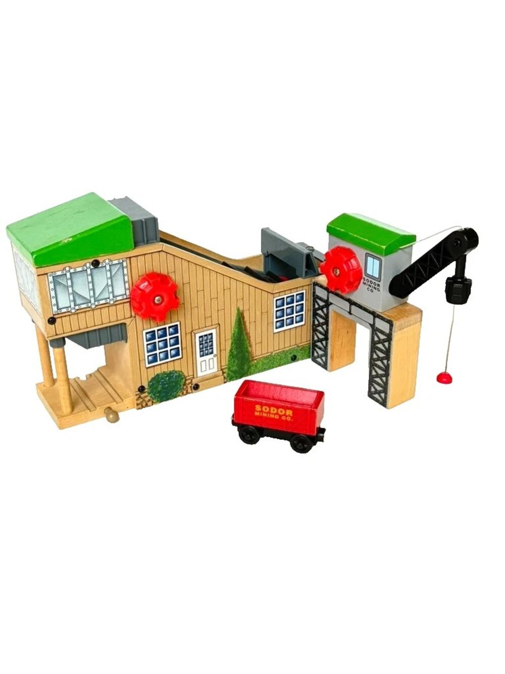 Sodor Mining Co Company Coal Wooden Station Thomas & Friends Train Conveyor Belt
